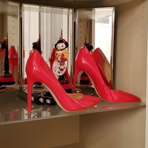 Red high heels by Ivanka Trump